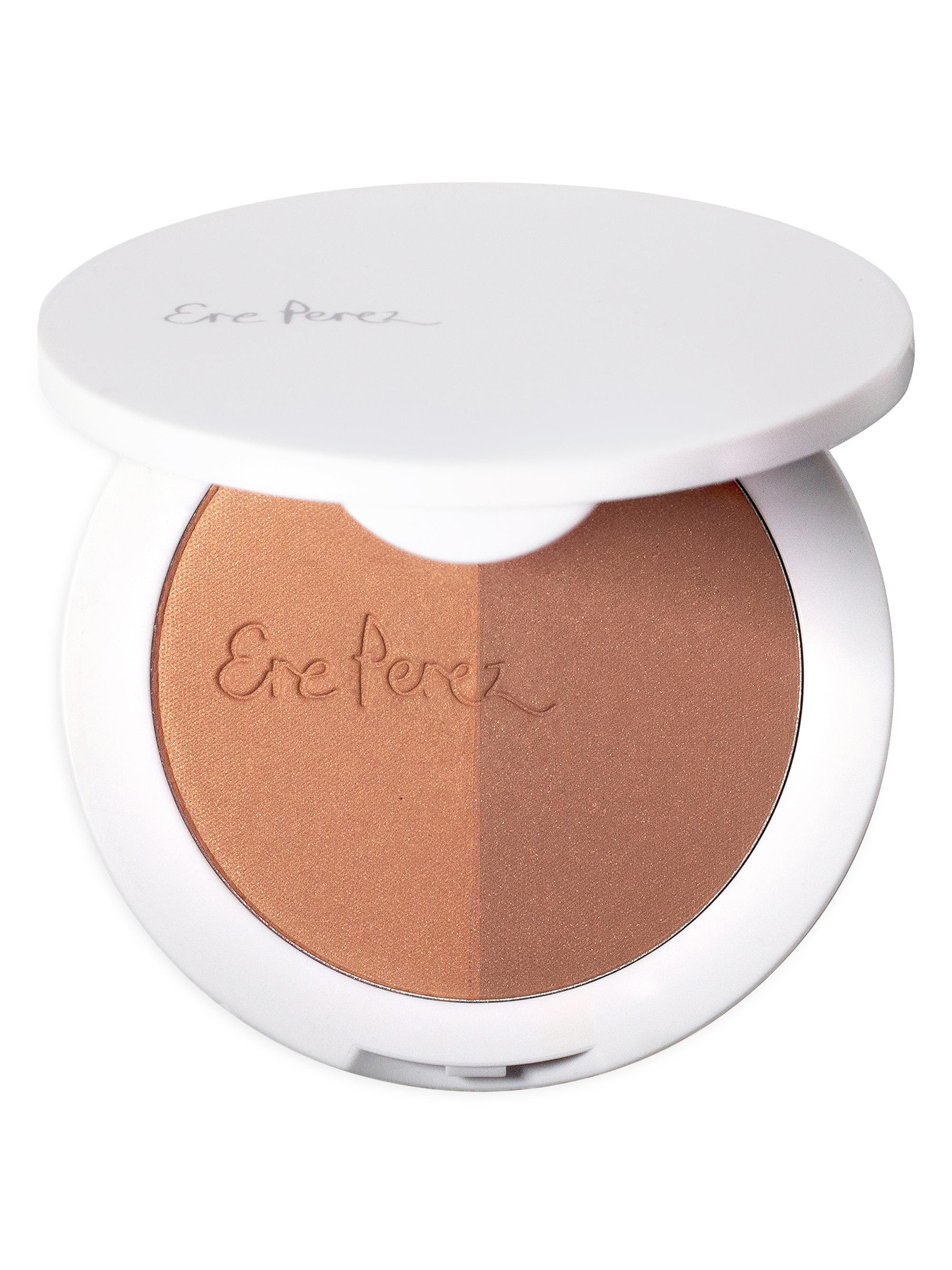 Ere Perez Women's Rice Powder Blush Bronzer Duo - Roma