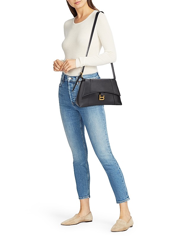 Shop Balenciaga Downtown Small Shoulder Bag | Saks Fifth Avenue Shop Balenciaga Downtown Small Shoulder Bag | Saks Fifth Avenue