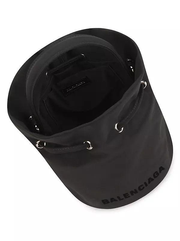 Balenciaga 2022 XS Wheel Bucket Bag - Black Bucket Bags, Handbags -  BAL234294