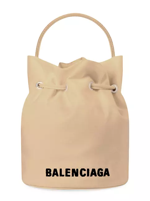 Shop Balenciaga Wheel Drawstring Bag | Saks Fifth Avenue