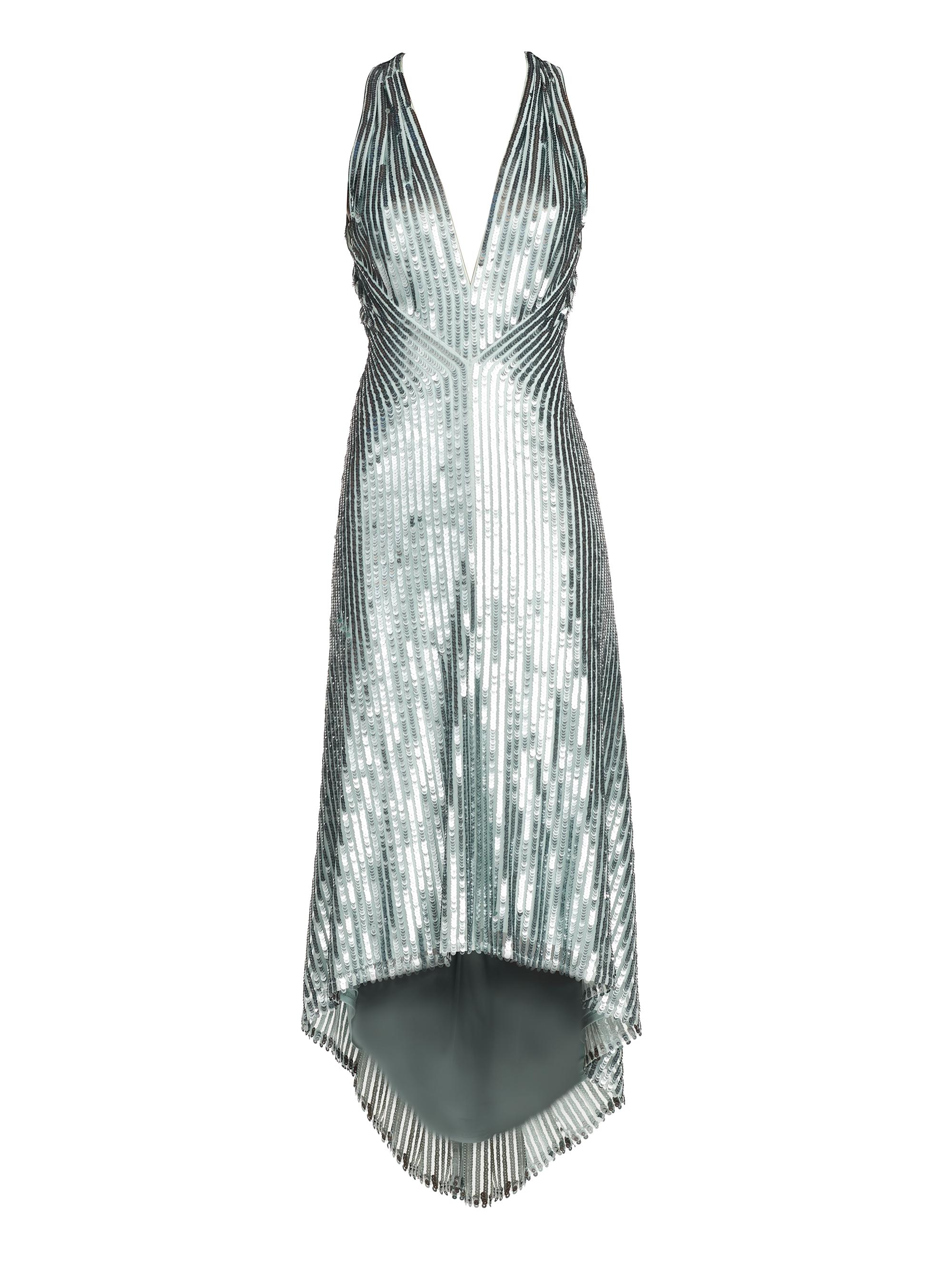 Tadashi Shoji Women's Sleeveless Sequin Midi-Dress - Sweet Celadon