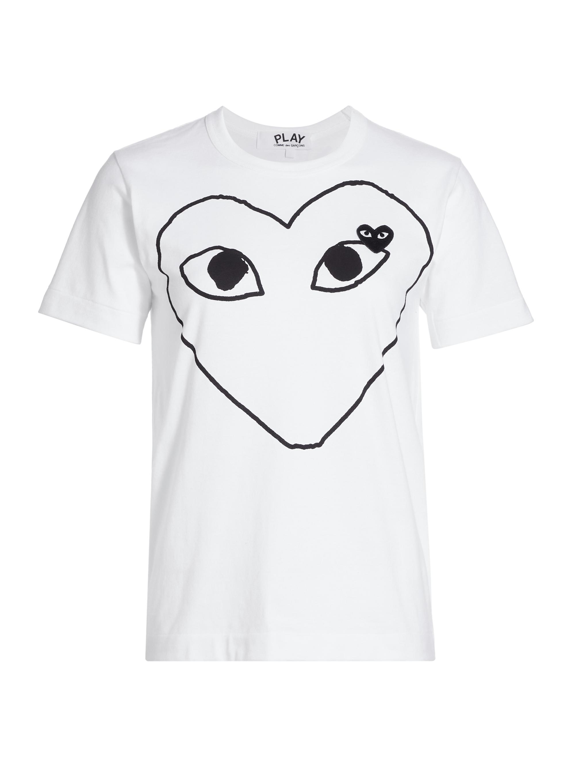 Comme des Garçons PLAY Play Logo Long-Sleeve T-Shirt | Saks Fifth