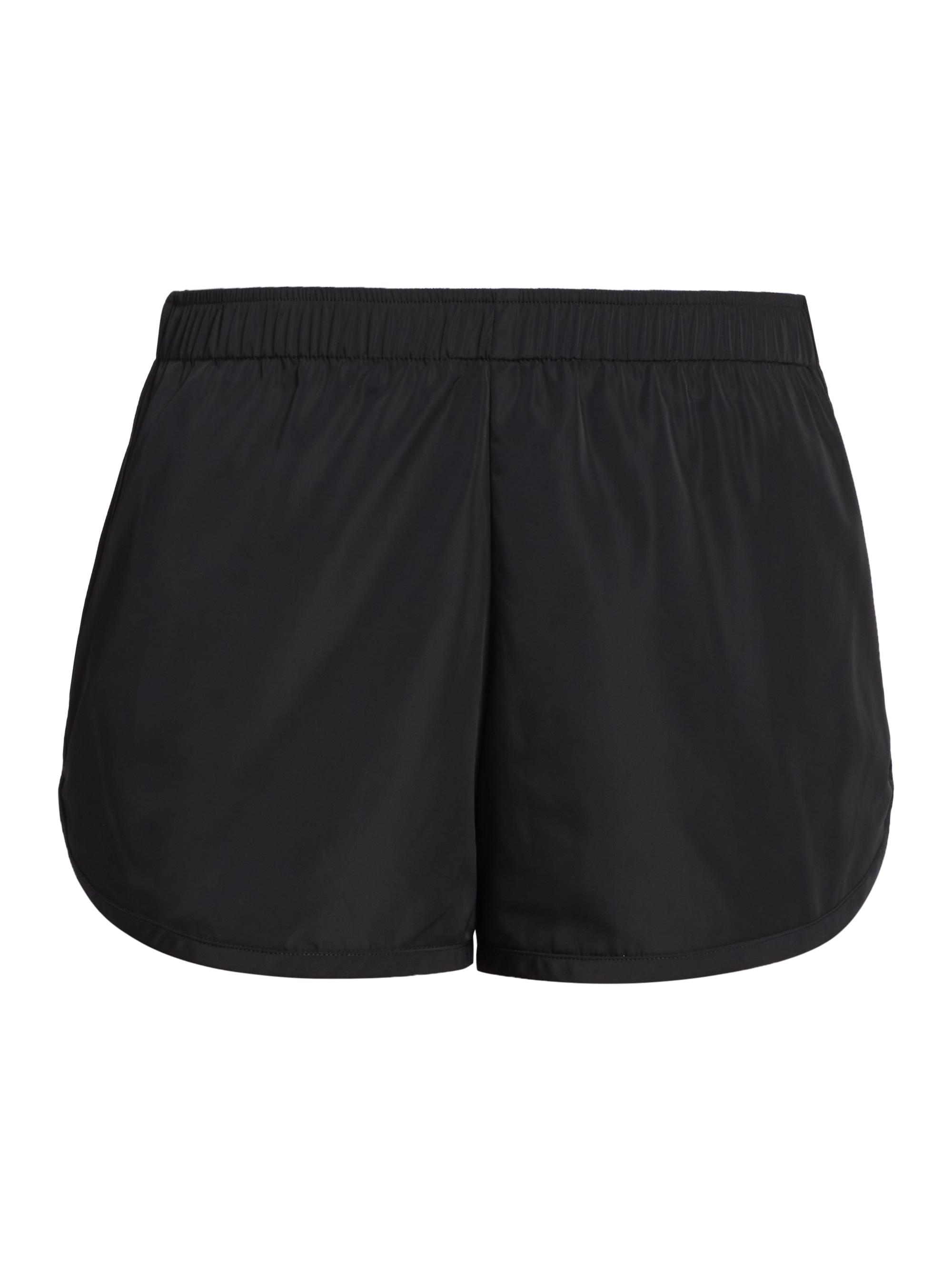 Monse Women's Techno Logo Pull-On Shorts - Midnight