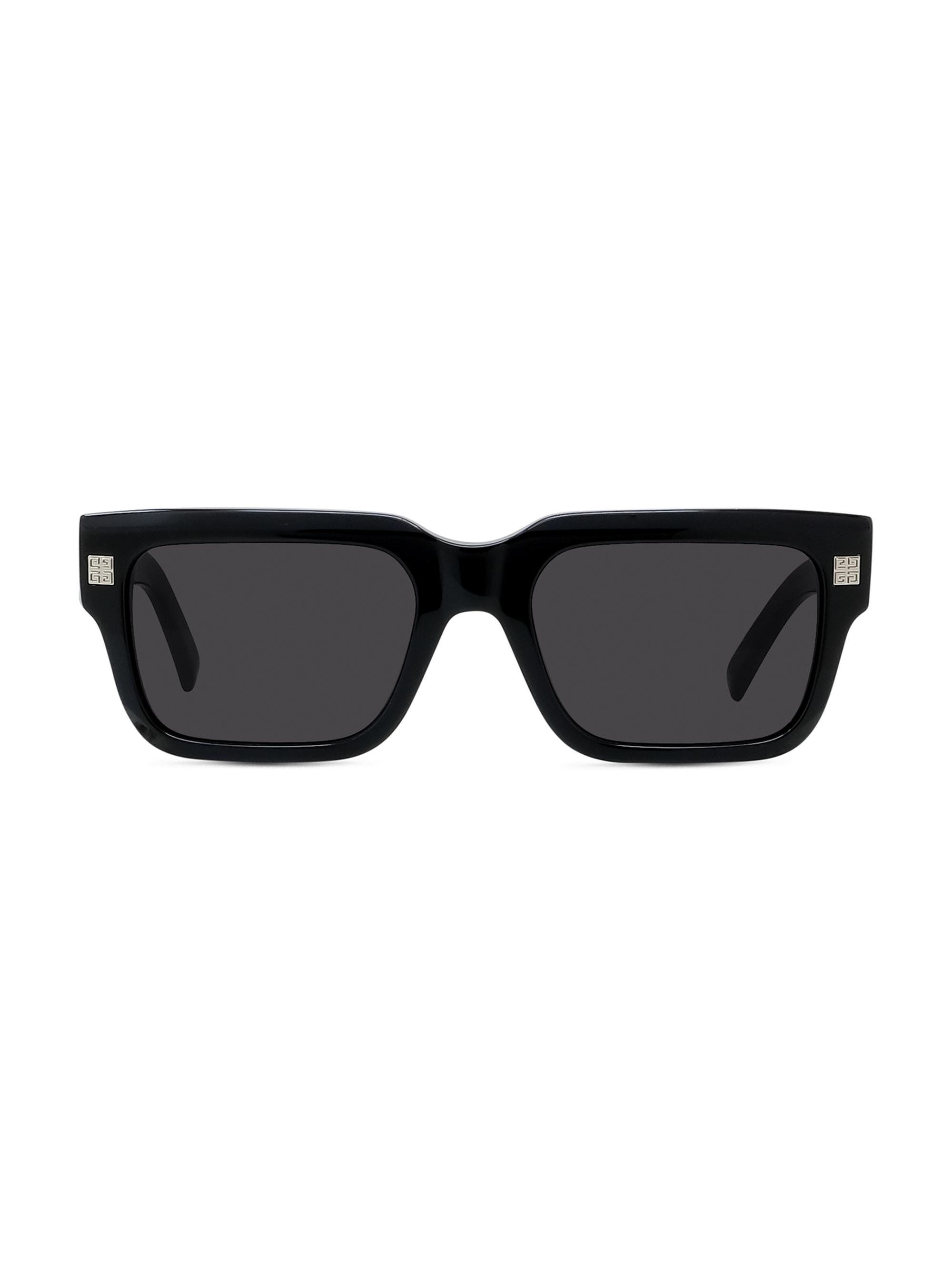 CELINE 57MM Flat-Top Rectangular Sunglasses | Saks Fifth Avenue