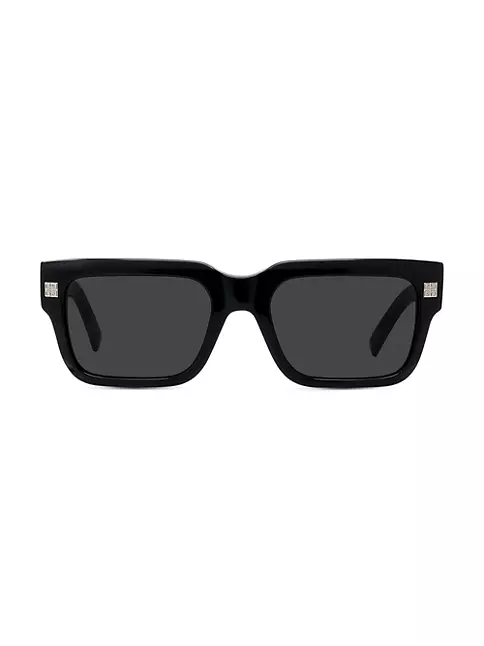 GV Day Oval Sunglasses in Black - Givenchy