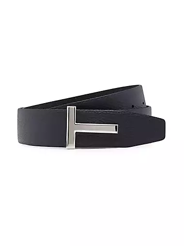 Tonywell Men's Designer Leather Belt