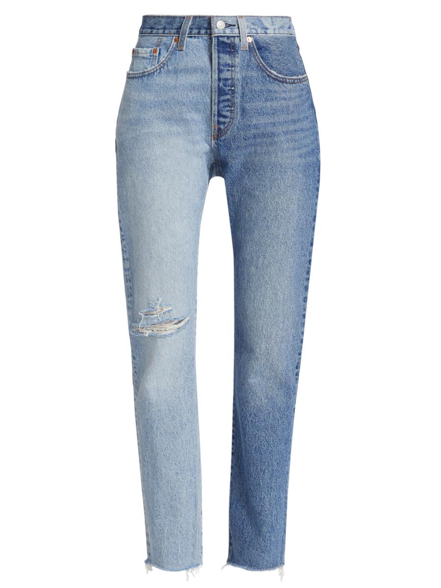 Levi's 501 Two-Tone Straight-Leg Jeans | Saks Fifth Avenue