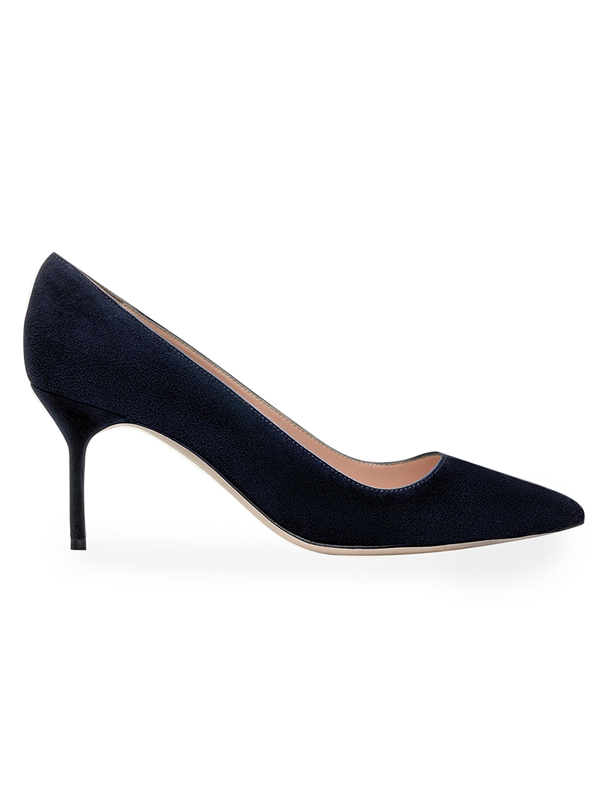 Manolo Blahnik Kietta 70MM Lamb Nappa Pumps | Saks Fifth Avenue