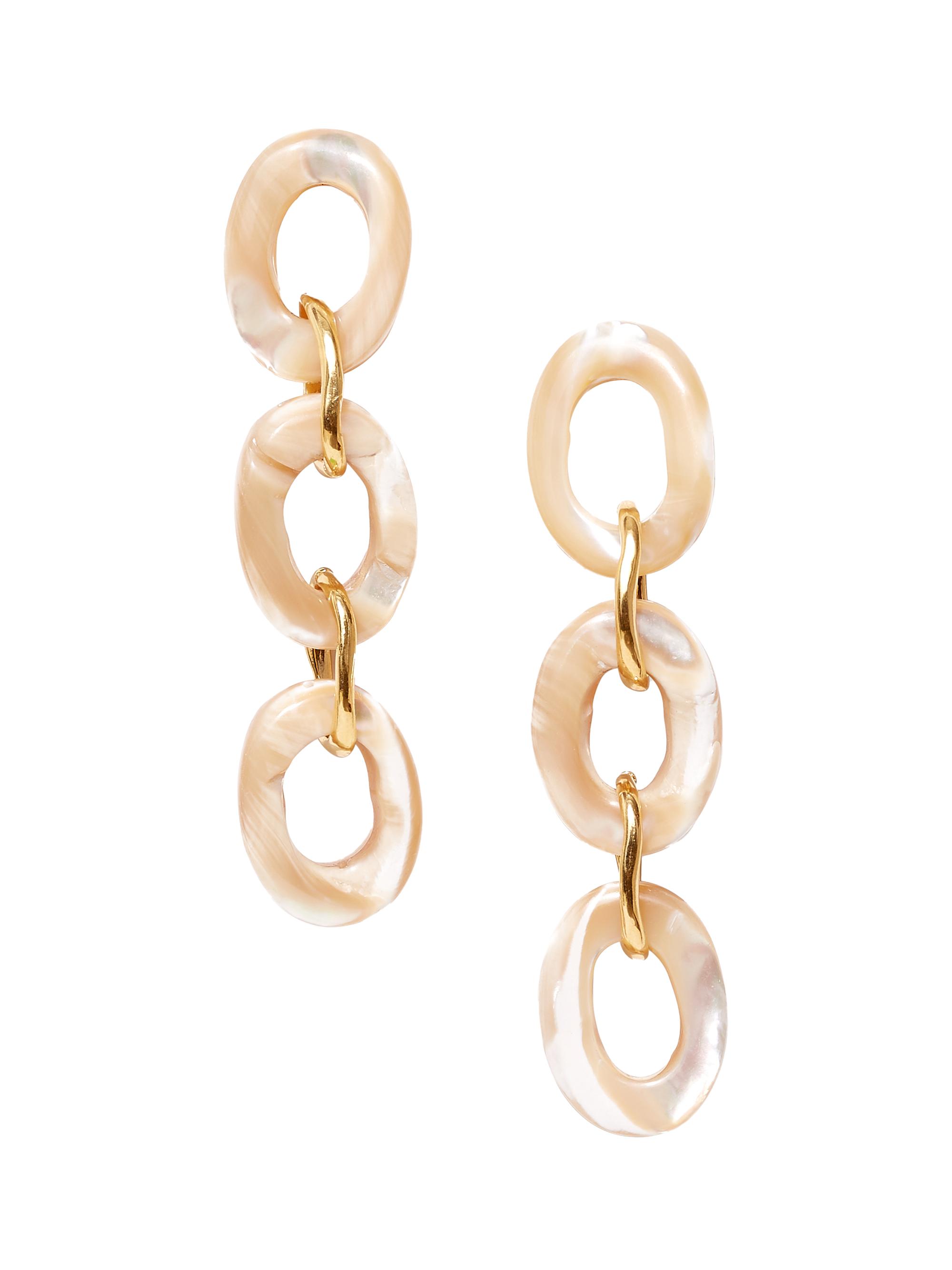Chan Luu Women's 18K Gold-Plate & Mother-Of-Pearl Drop Earrings - Natural Mop