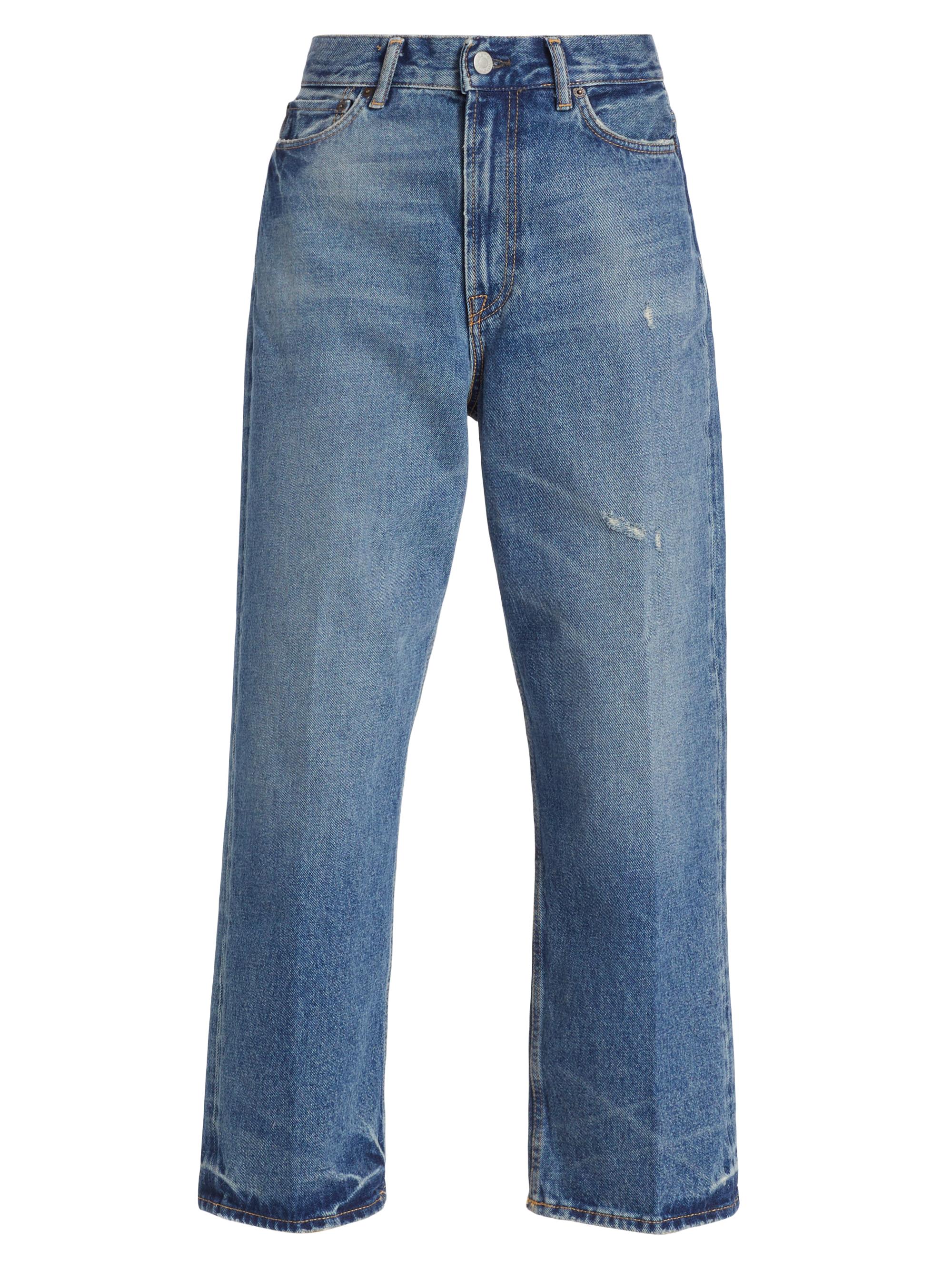 Acne Studios 1993 Mid-Rise Cropped Straight-Leg Jeans | Saks Fifth