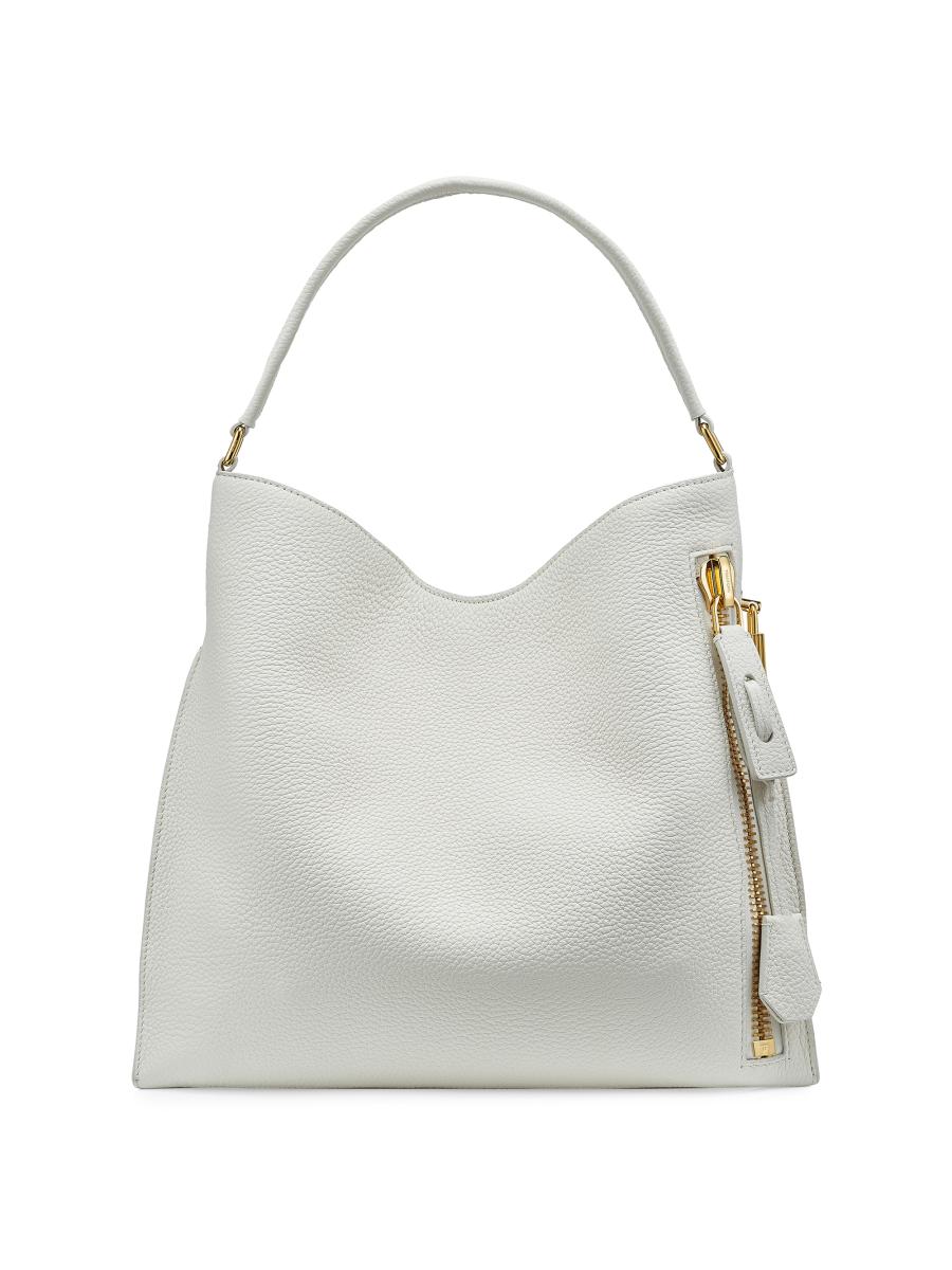 TOM FORD Small Alix Leather Hobo Bag | Saks Fifth Avenue