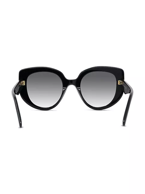 LOEWE Curvy Cat-Eye Acetate Sunglasses for Men
