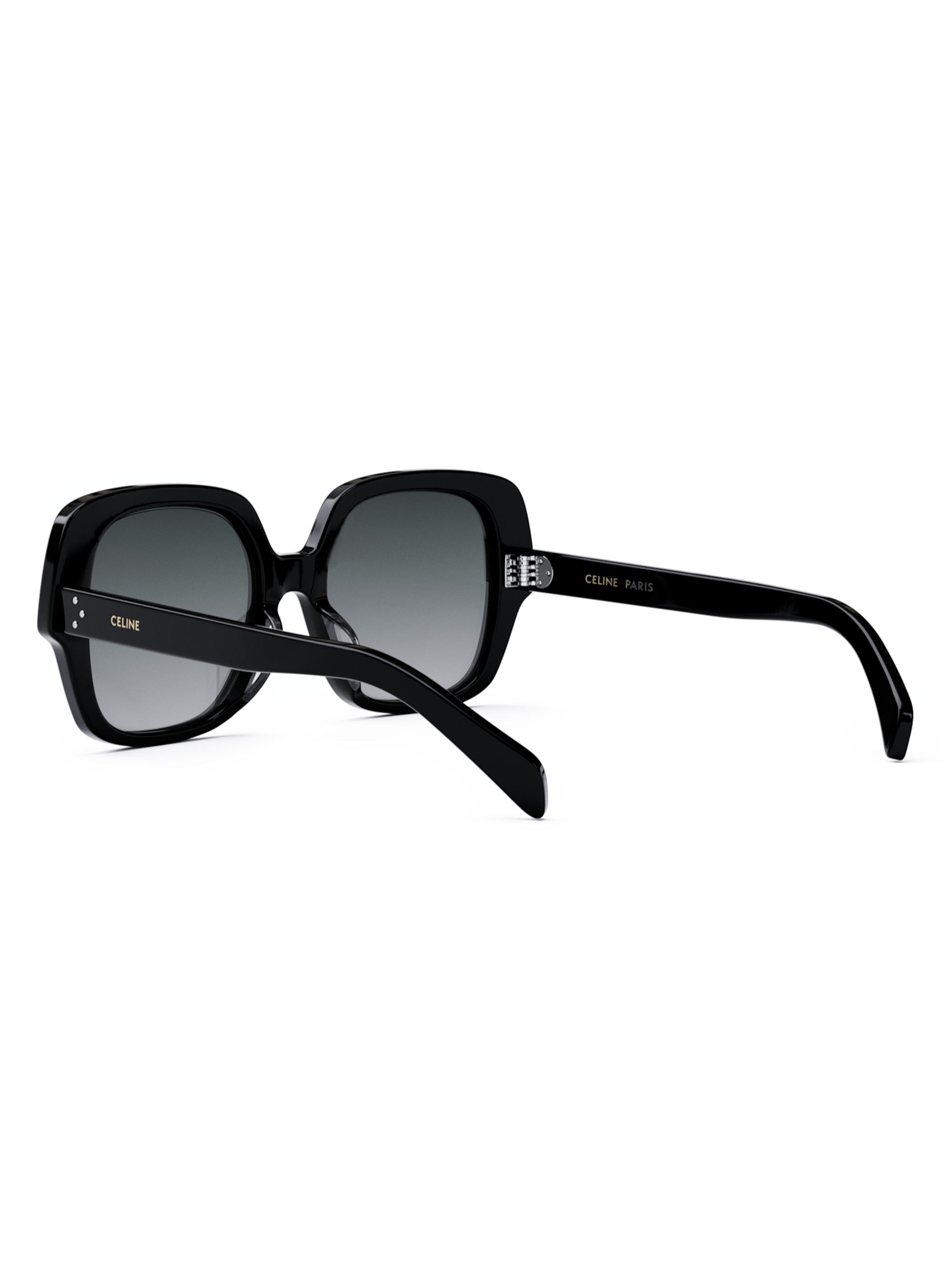 CELINE Bold 3 Dots 55MM Square Sunglasses | Saks Fifth Avenue display picture 1