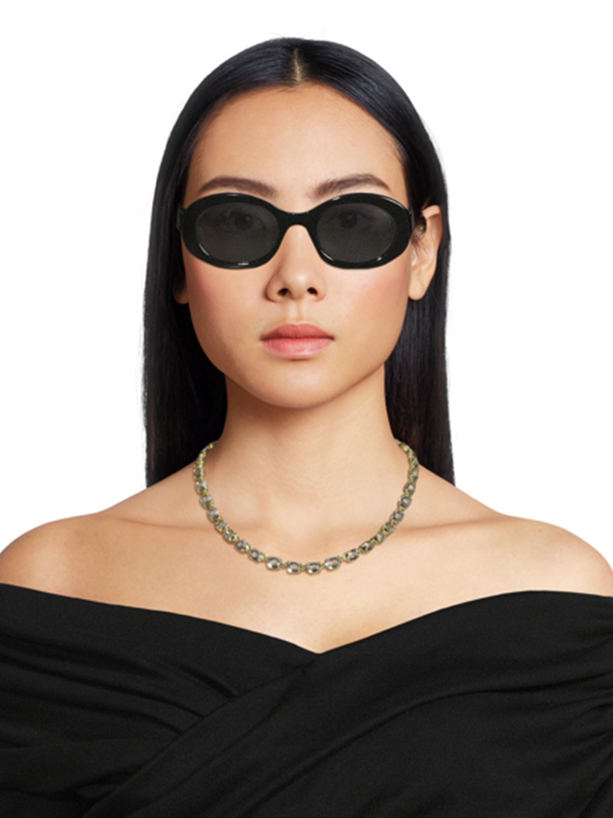 CELINE Triomphe 52MM Oval Sunglasses | Saks Fifth Avenue