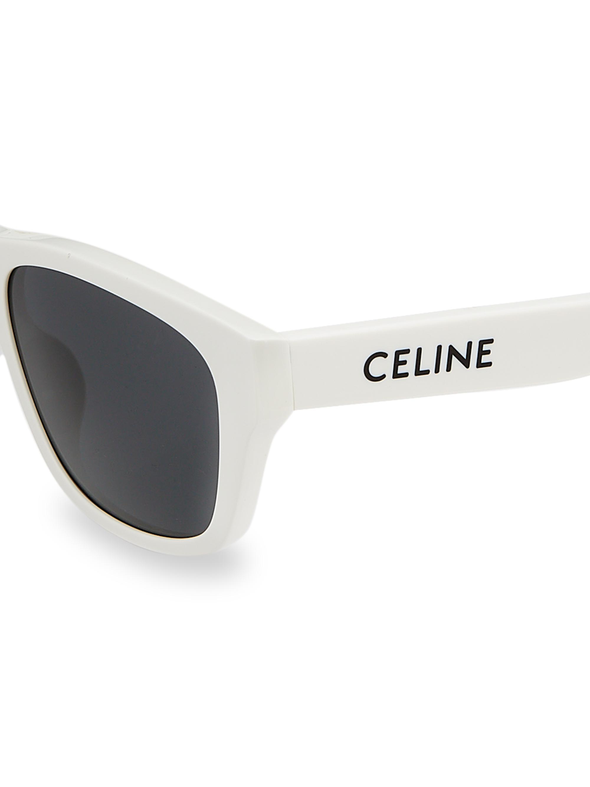 CELINE Monochroms 03 56MM Square Sunglasses | Saks Fifth Avenue