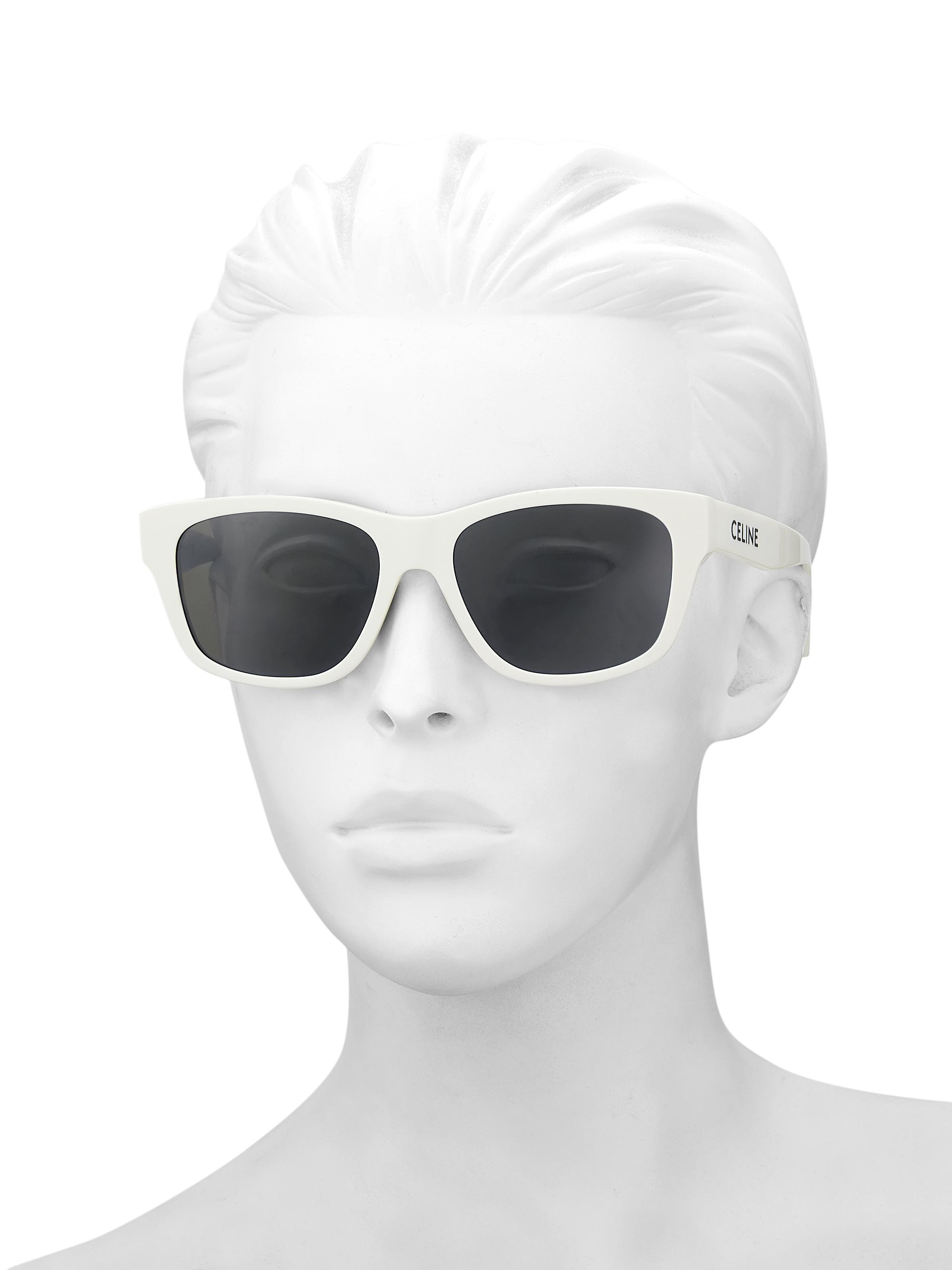 CELINE Monochroms 03 56MM Square Sunglasses | Saks Fifth Avenue