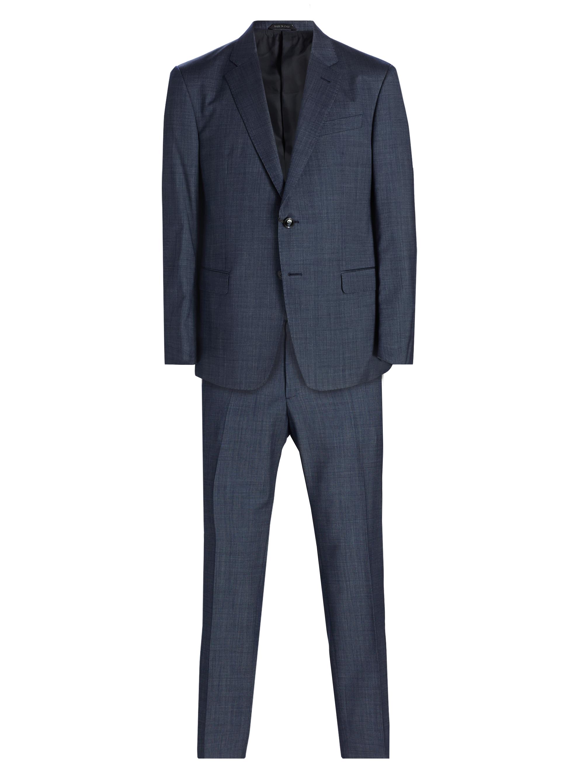Giorgio Armani Wool & Silk Two-Piece Suit | Saks Fifth Avenue