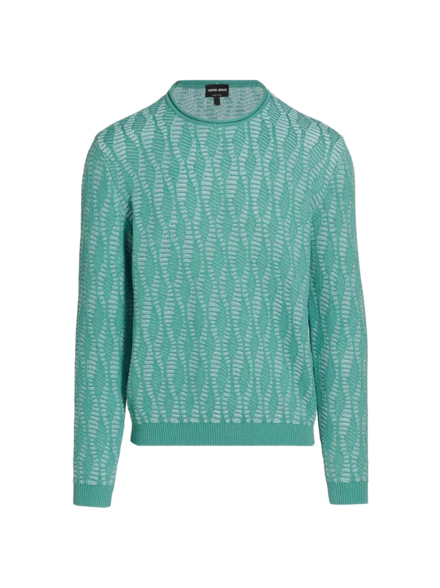 Shop Giorgio Armani Cotton Oversized Sweater | Saks Fifth Avenue Shop Giorgio Armani Cotton Oversized Sweater | Saks Fifth Avenue