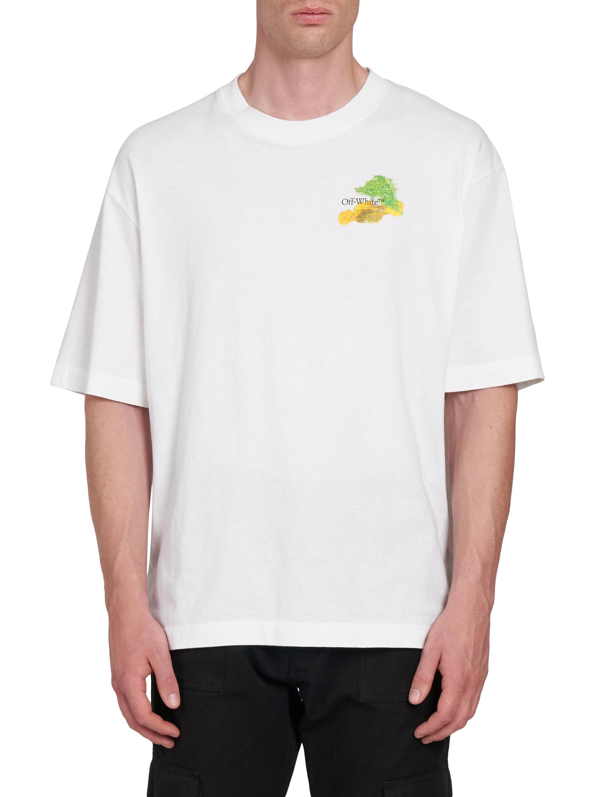 Off-White Brush Arrow Logo Skate T-Shirt | Saks Fifth Avenue