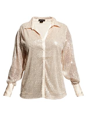 AS by DF Women's Camellia Blouse - Champagne