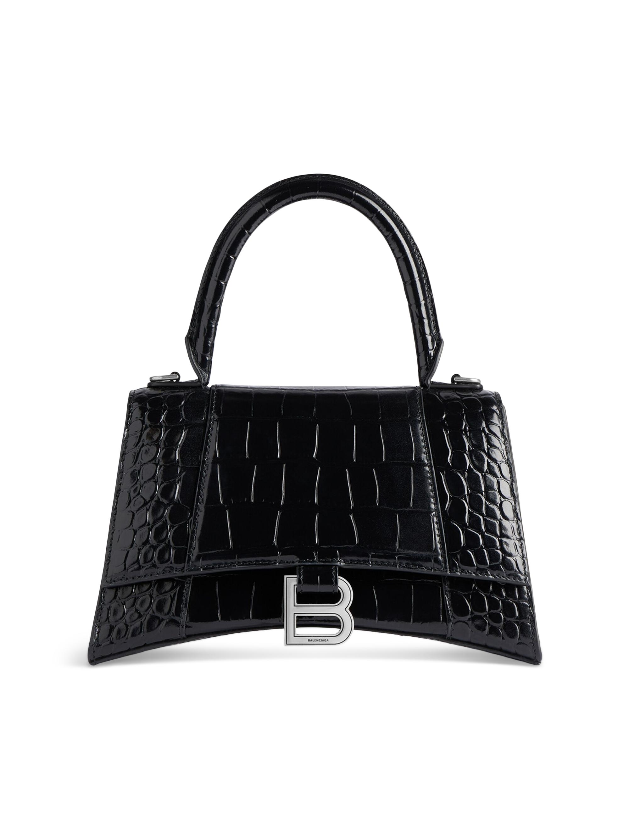 Balenciaga Hourglass XS Handbag With Rhinestones | Saks