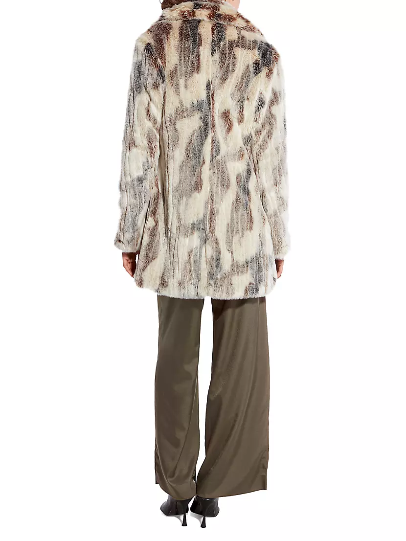 As by DF Women's Alexa Faux Fur Jacket - Autumn - Size Xs
