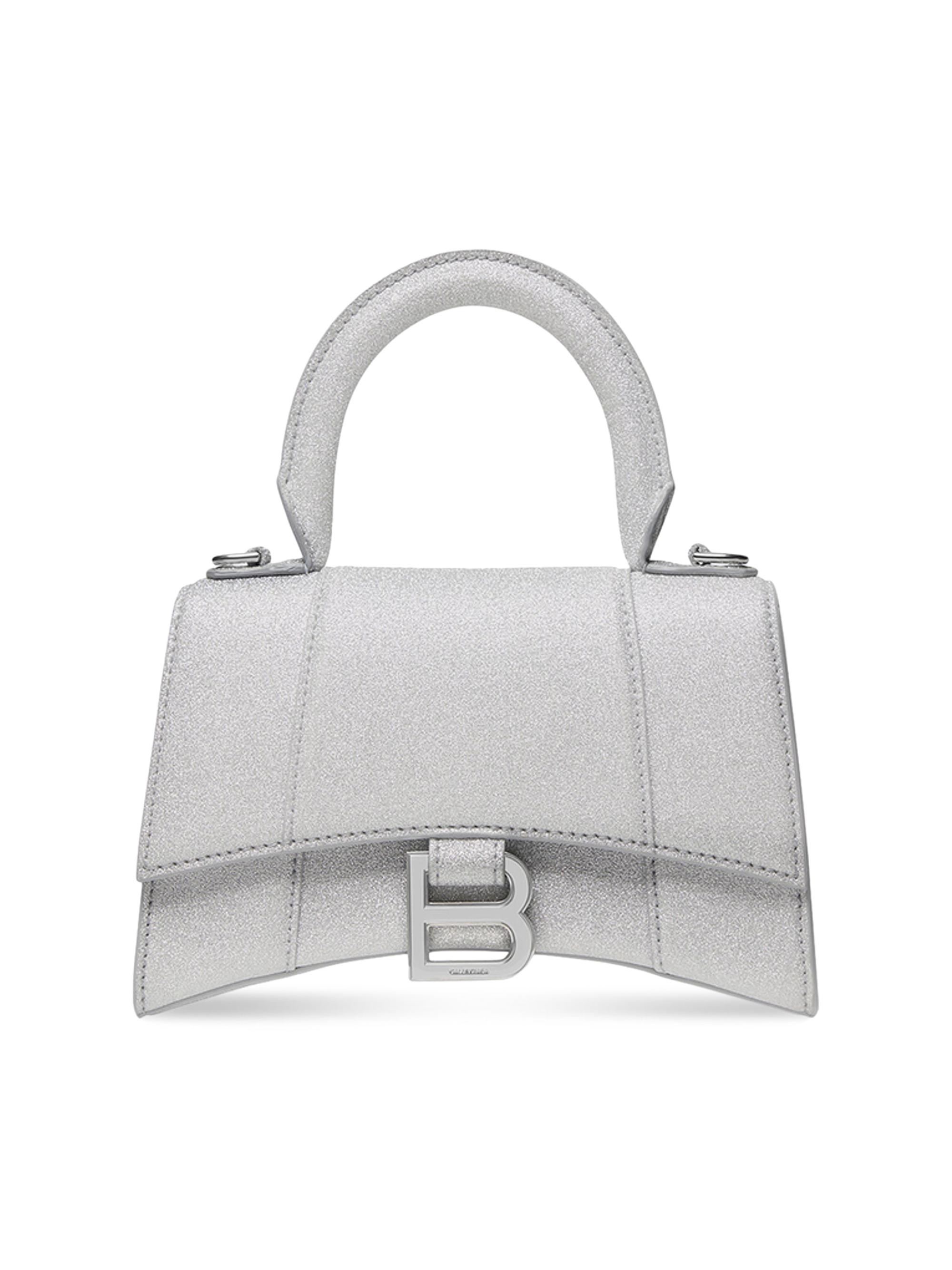Balenciaga Hourglass XS Handbag In Sparkling Fabric | Saks Fifth