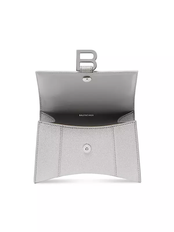 Shop Balenciaga Hourglass XS Handbag In Sparkling Fabric | Saks