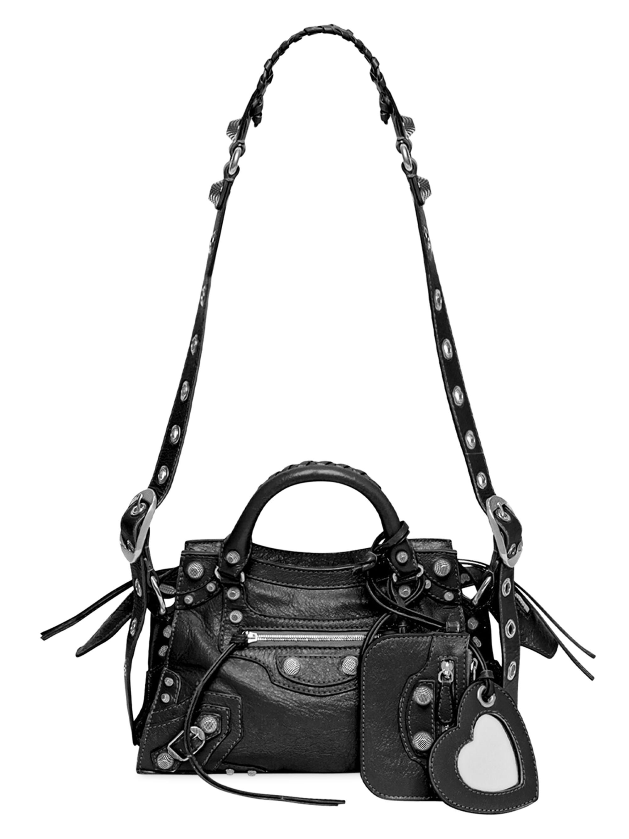 Balenciaga Women's Neo Cagole  Handbag - Black