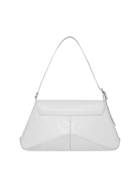Balenciaga Women's Bb Soft Large Flap Bag - Optic White