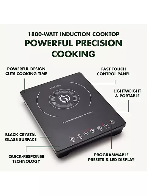 GreenPan Portable Induction Cooktop ,Black