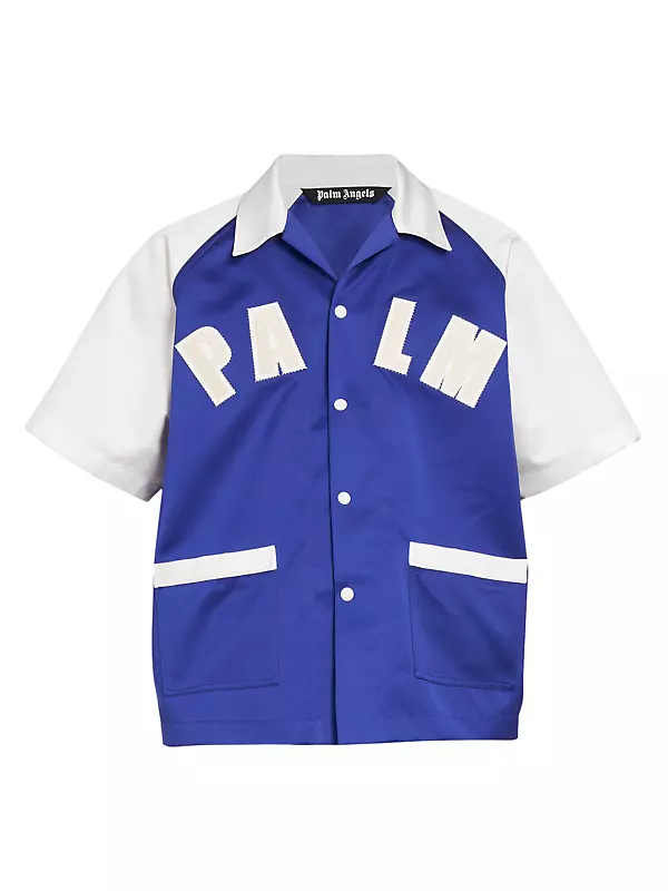 Shop Palm Angels Palm Baseball Bowling Shirt | Saks Fifth Avenue