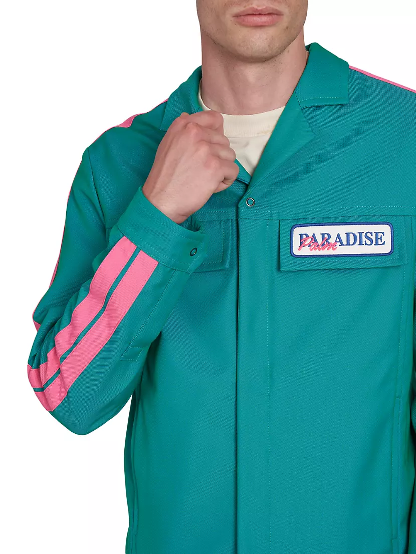 Shop Palm Angels Paradise Palm Courier Jacket | Saks Fifth Avenue