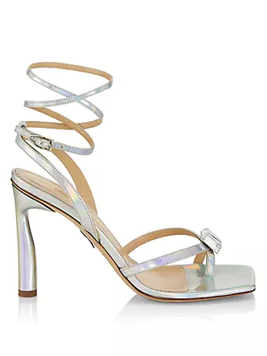 95 Strappy Crystal & Leather Sandals