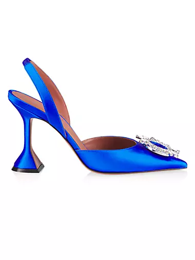 Bendheim Saks Fifth Avenue Bal Harbour Interior Blue and Pink Fade Glass  Shoes