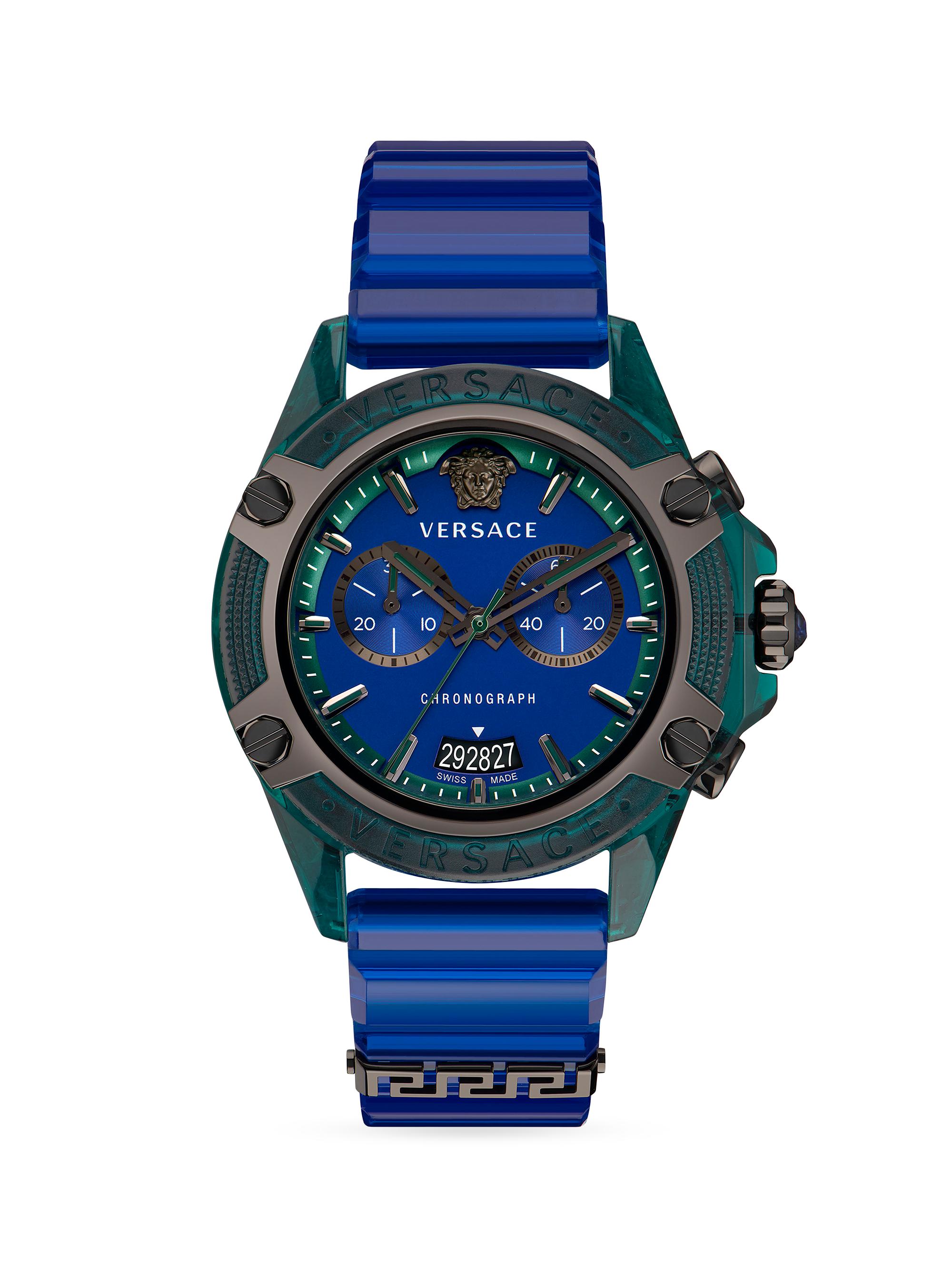 Versace Men's Icon Active Chronograph Watch - Green