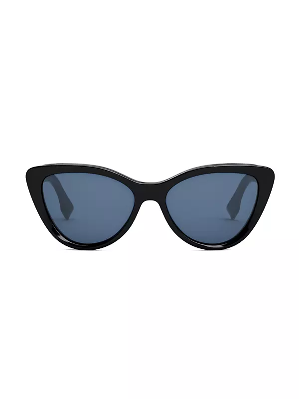 Lettering 55MM Cat-Eye Sunglasses
