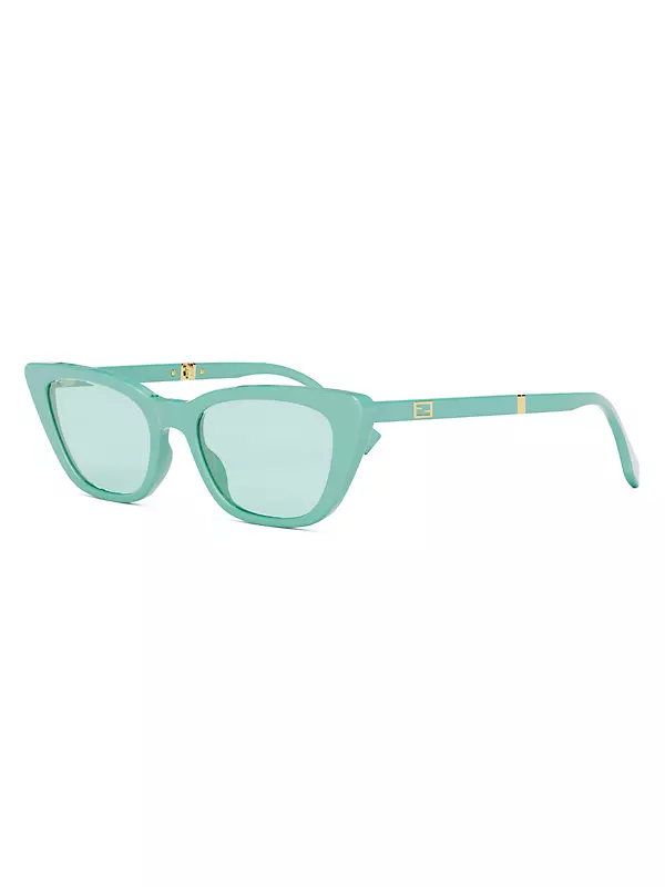 Baguette Anniversary 53MM Cat-Eye Sunglasses