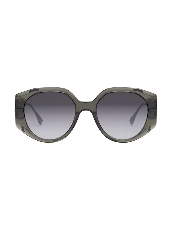 FENDI Women's Fendigraphy 52mm Geometric Rectangular Sunglasses