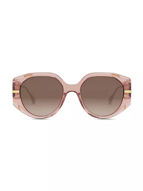 Fendi - Eyeline - Round Sunglasses - Gold - Sunglasses - Fendi Eyewear -  Avvenice