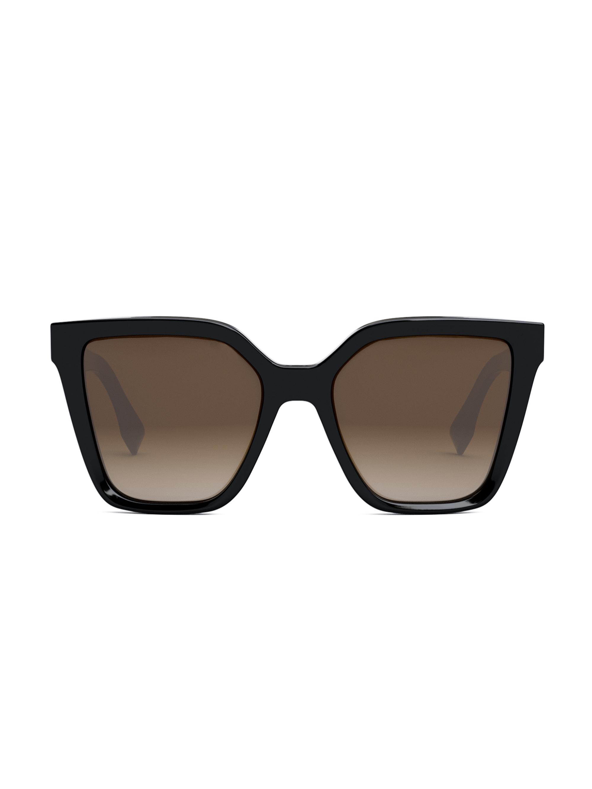 Fendi Lettering 55MM Square Sunglasses | Saks Fifth Avenue