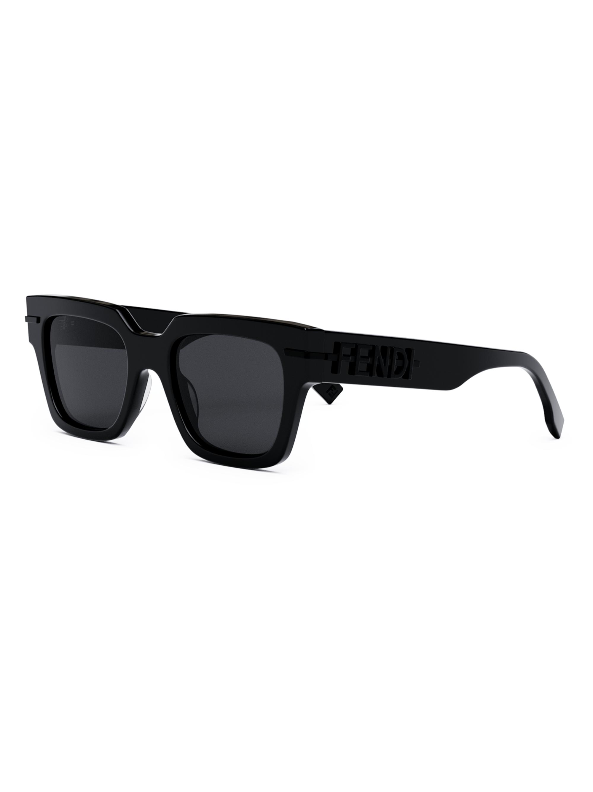 Fendi Fendigraphy 51MM Rectangular Sunglasses | Saks Fifth Avenue