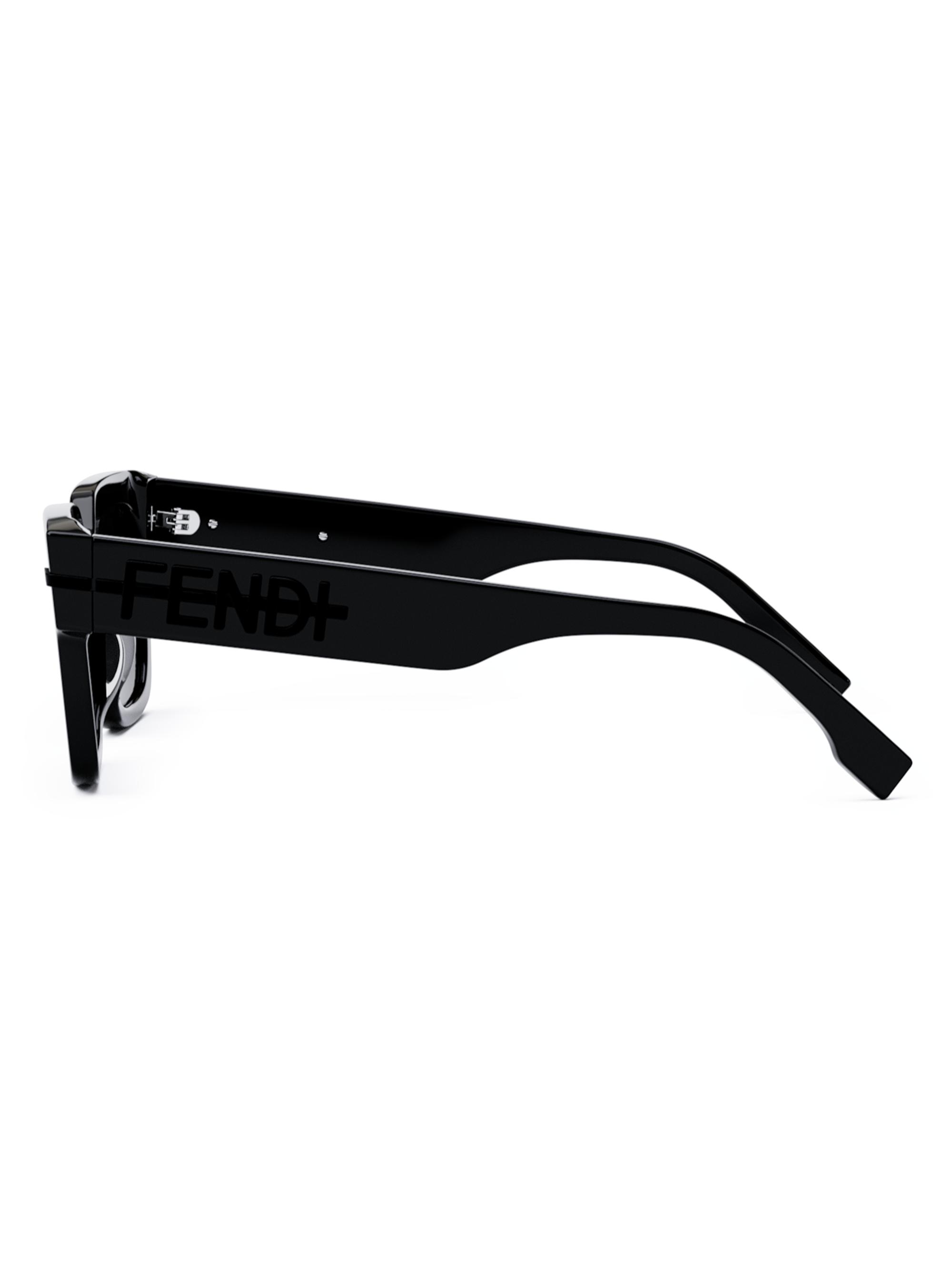 Fendi Fendigraphy 51MM Rectangular Sunglasses | Saks Fifth Avenue