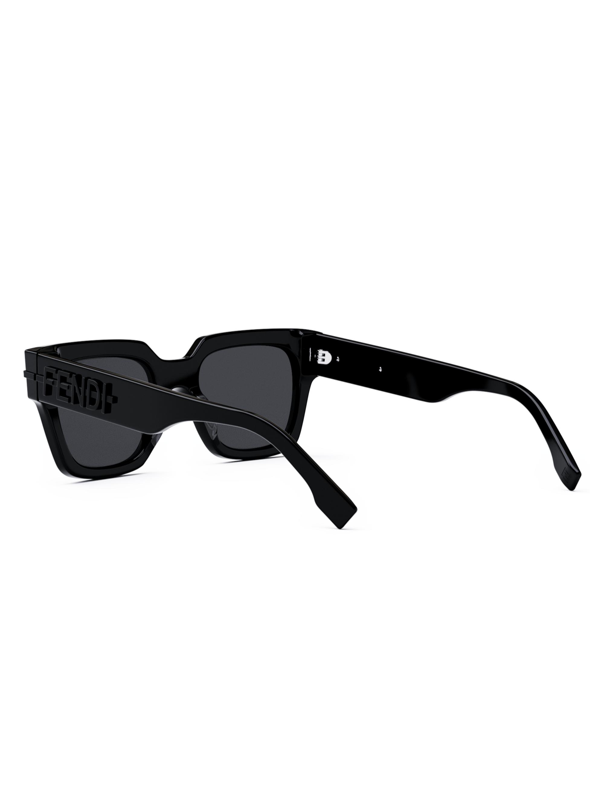 Fendi Fendigraphy 51MM Rectangular Sunglasses | Saks Fifth Avenue