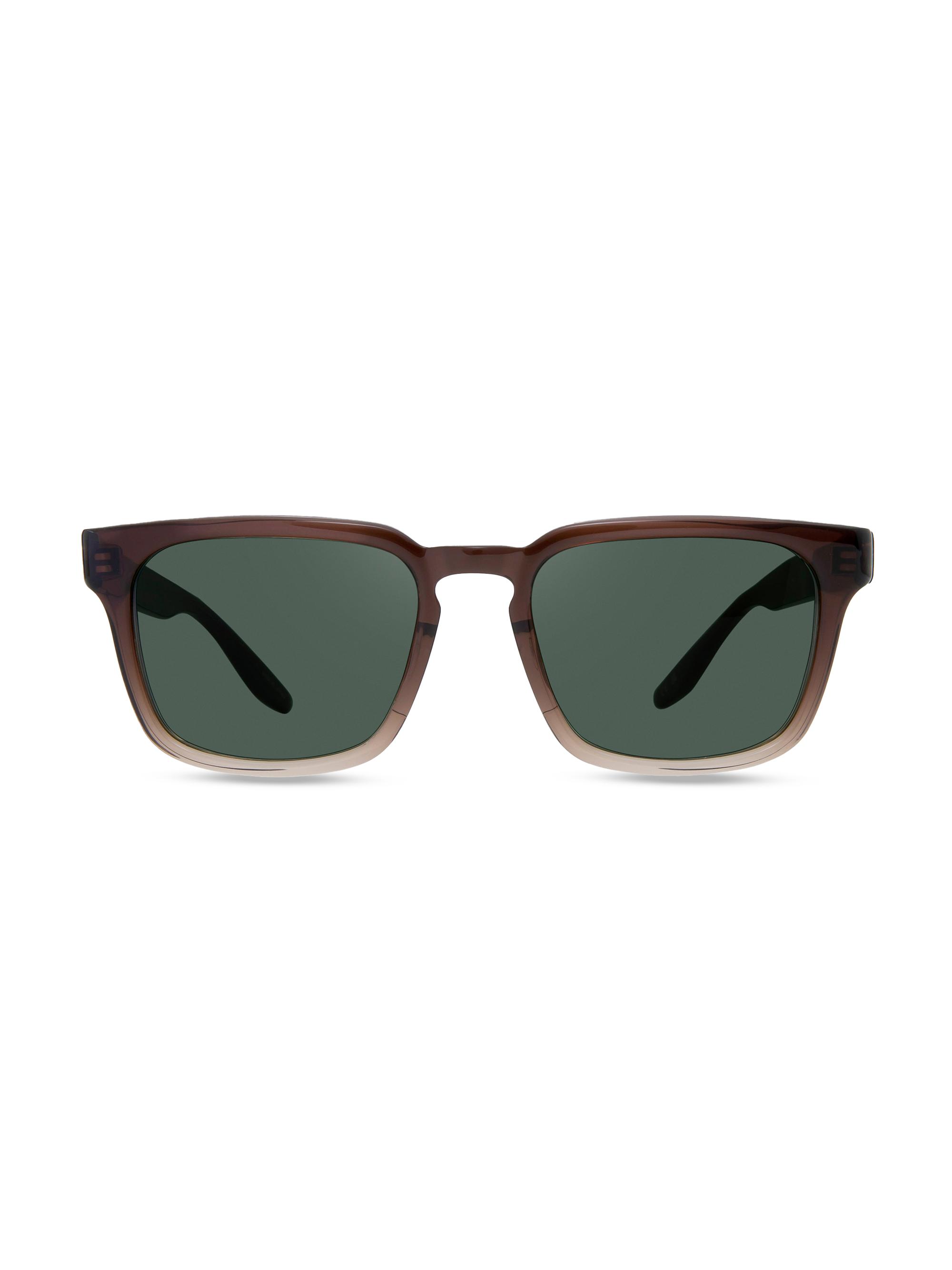 Barton Perreira Men's Hamilton 53MM Rectangle Sunglasses - Wind Sortan Green Smoke