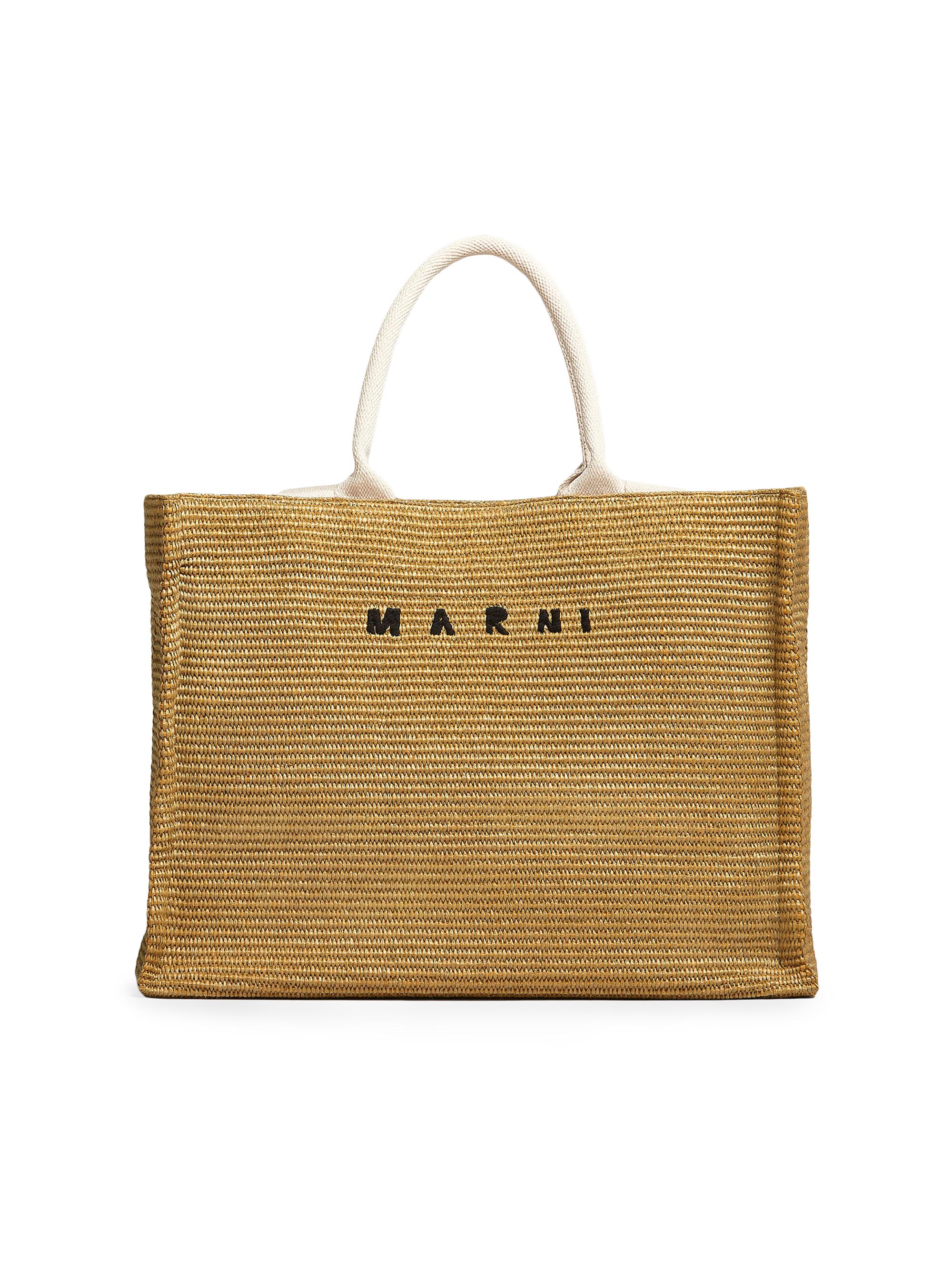 Marni Women's Large Basket Woven Tote - Sienna