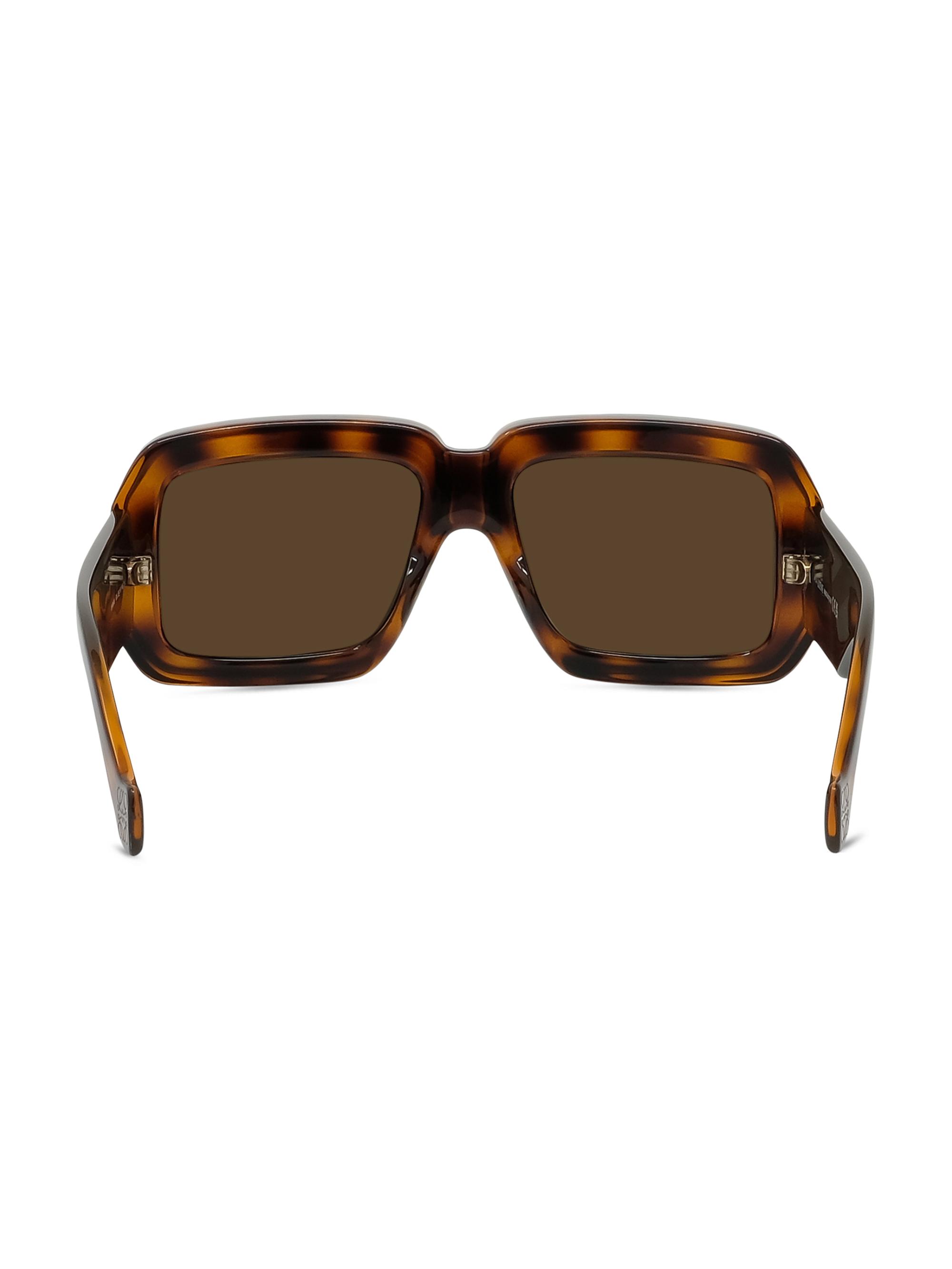 LOEWE Men's x Paula's Ibiza 56MM Oversized Square Sunglasses - Dark Havana Brown | Thumbnail 5