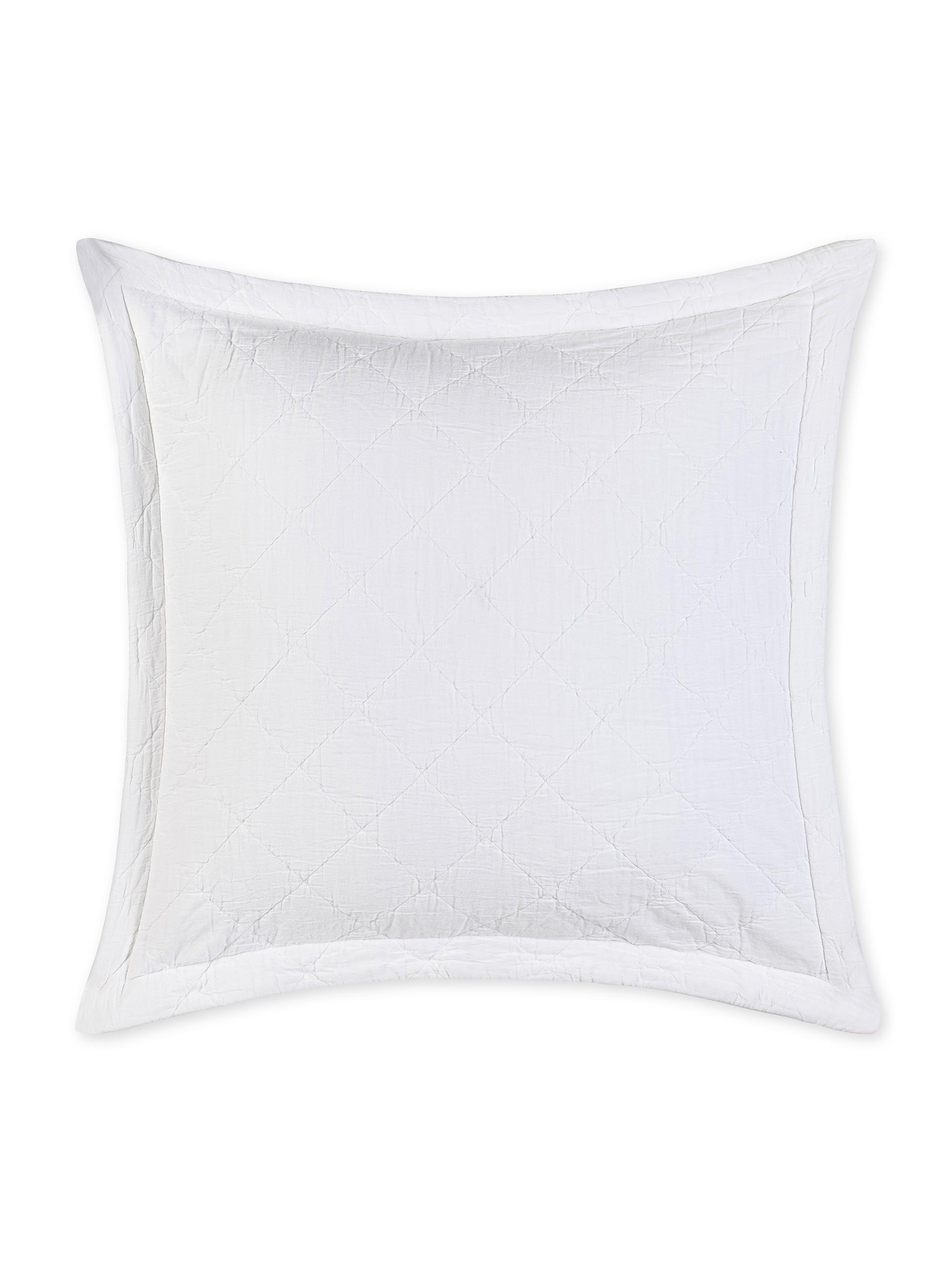 Lands Downunder Easton Sham Cover - White European