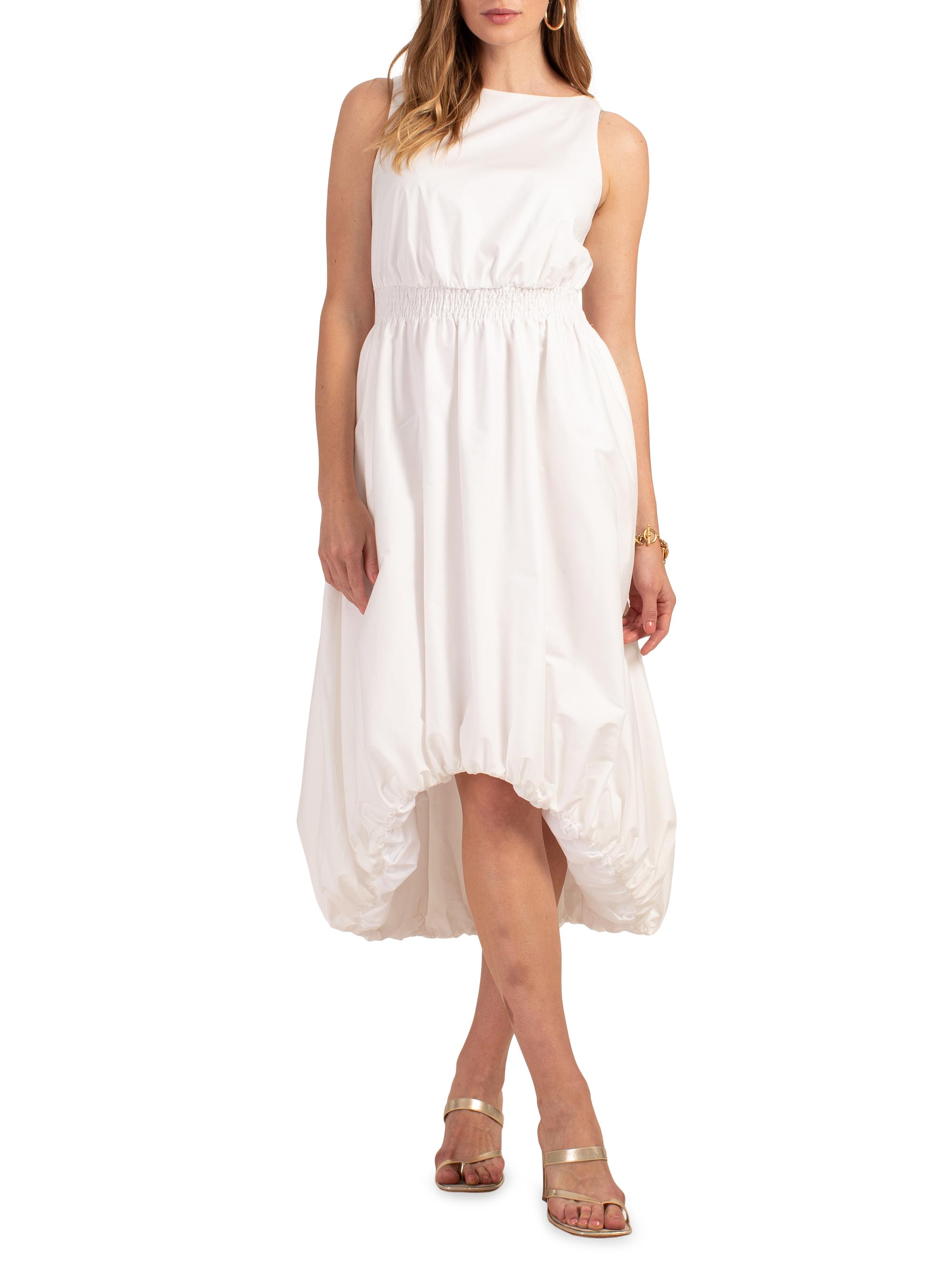 Trina Turk Sought After High-Low Midi-Dress Saks Fifth Avenue