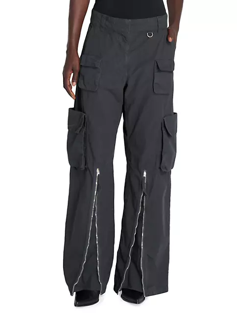 Denim cargo pants in black - Givenchy